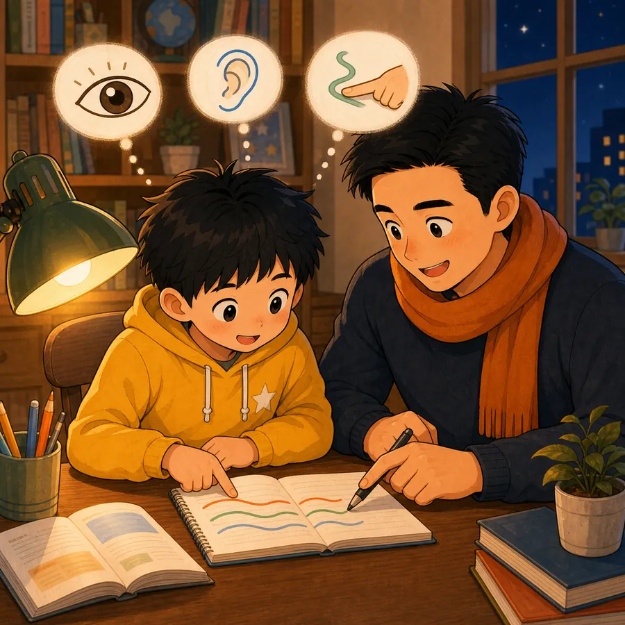 多感官找规律学习力漫画