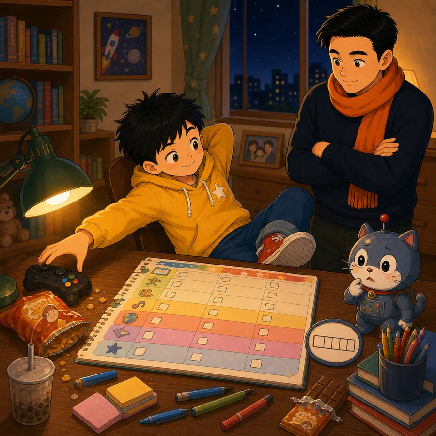 通关贴纸大作战漫画缩略图