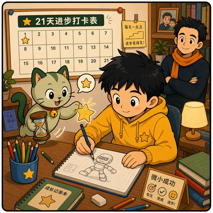 小可乐的画画天赋激活第3幕