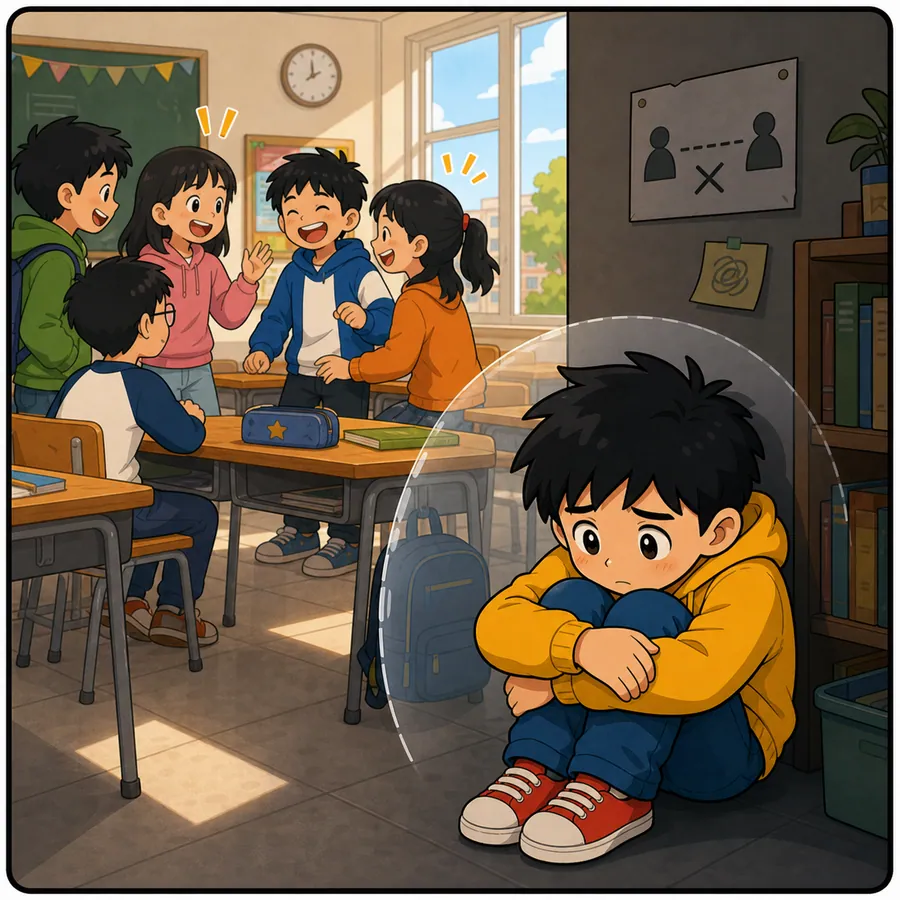小可乐的集体融入练习漫画缩略图