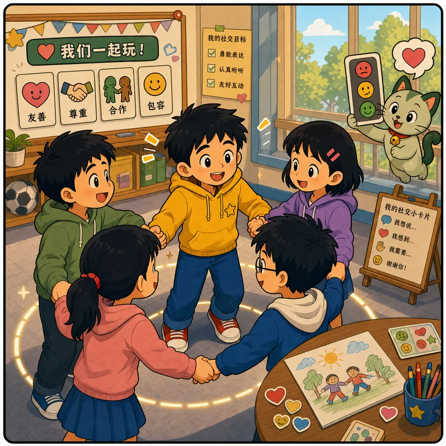 小可乐的集体融入练习第4幕